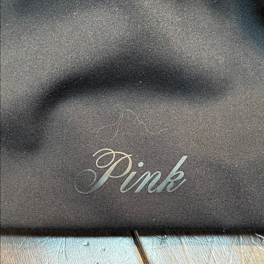 PINK Victoria’s Secret Black Sports Bra size XXL